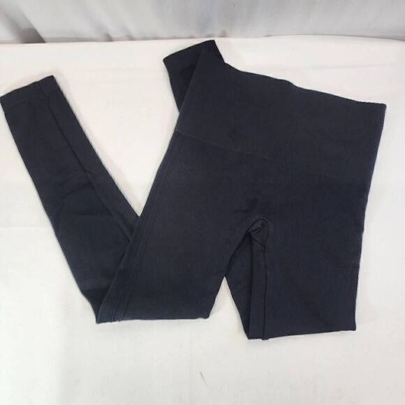 Spanx Look At Me Know Black Leggings Size Medium H9 - Picture 2 of 9